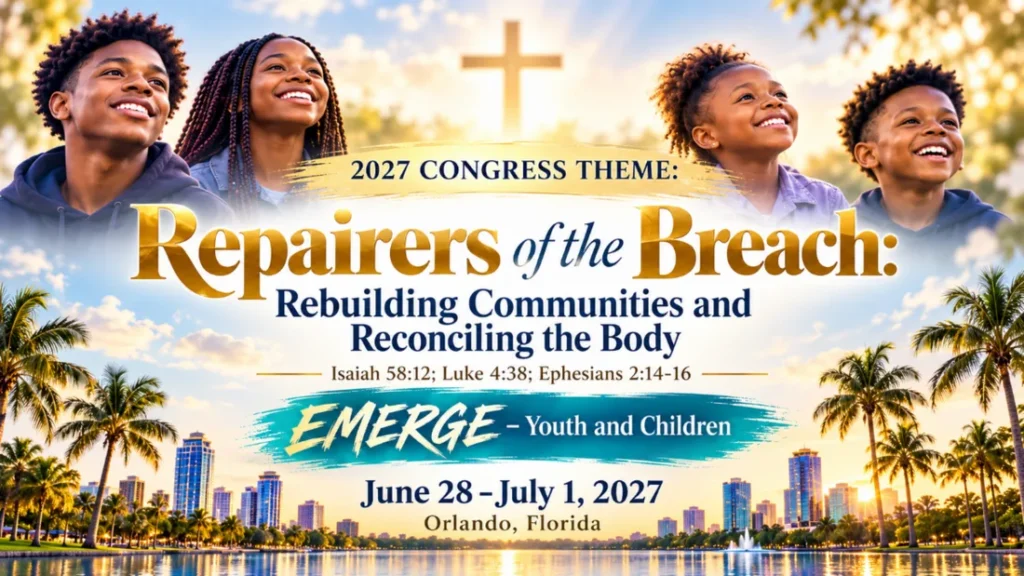 Congress, EMERGE & Hattie Wade Academy flyer